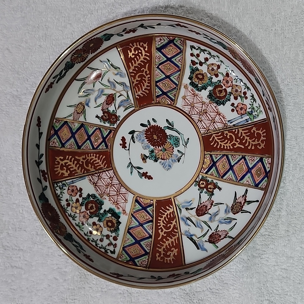 Japanese Vintags Hand Painted Ceramic Bowl